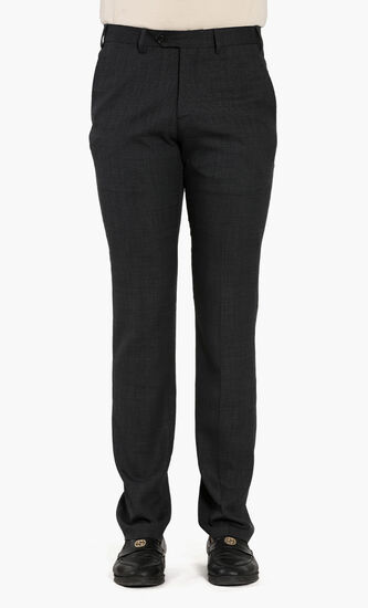 Plain Wool Trouser