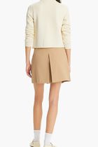 LOGO BUTTON WOOL CARDIGAN