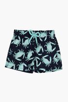 Crab Print Shorts