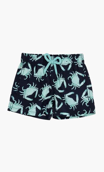 Crab Print Shorts