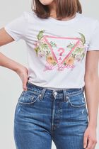 Triangle Flowers Tee