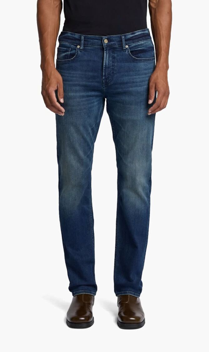 Mid Waist Slim Jeans