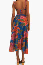 Summer Fruit Midi Skirt