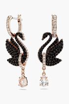 Swan Drop Earrings
