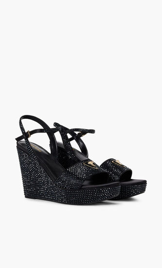 HIPPA DRESS WEDGE SANDALS