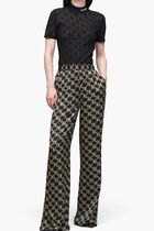 Monogram Satin Pants