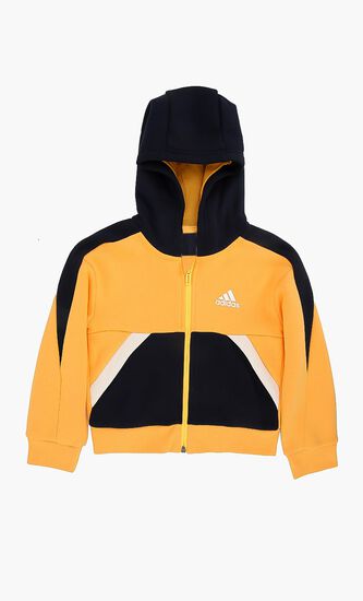 Plain Solid Hoodie Jacket