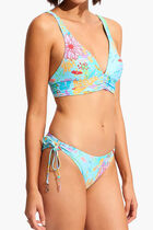 UNDER THE SEA LONGLINE TRI SHOULDER TOP