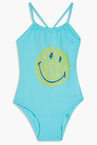 GAZETTE SMILEY 2 MAILLOT DE BAIN BLEU LAZULI