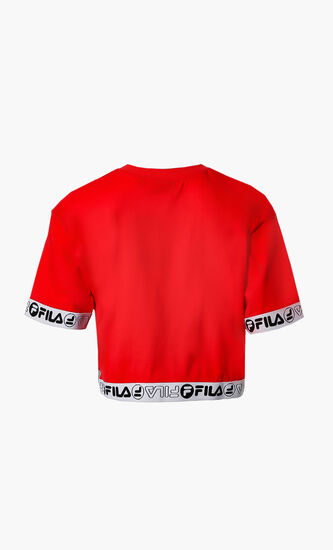 Zena Crop Box Line T-Shirt