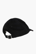 HELVETICA BASEBALL CAP BLACK WHITE