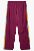 WIDE LEG TRACK PANT WITH TAPE