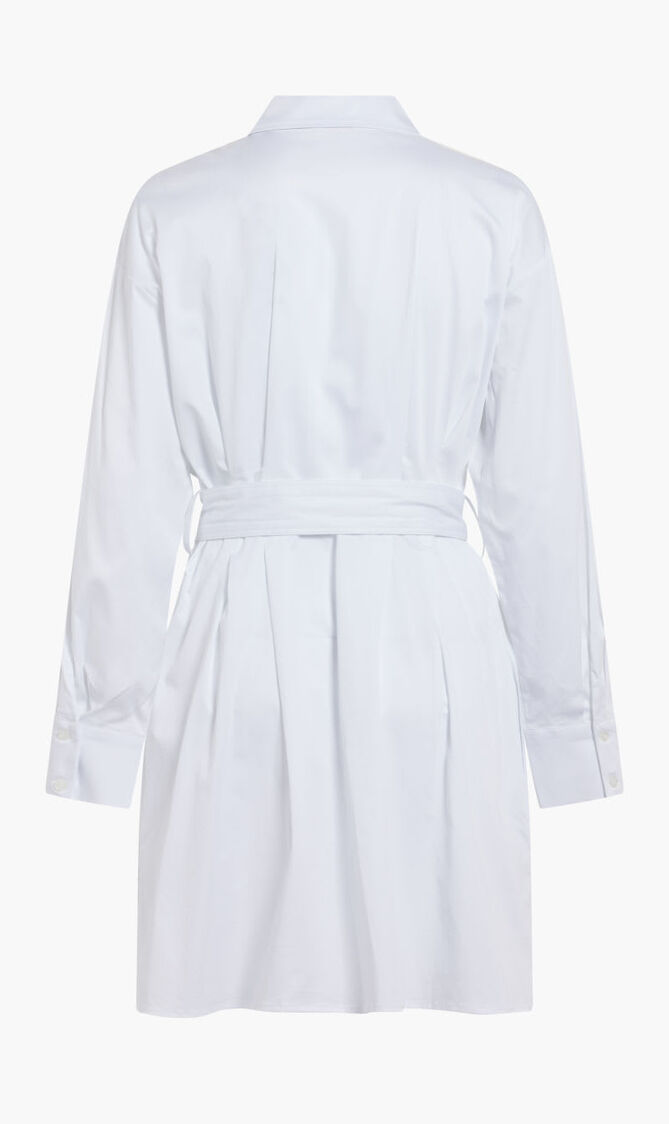LS AGATA SOLID SHIRTDRESS