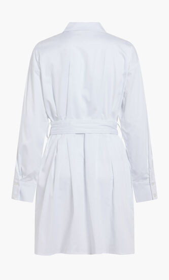 LS AGATA SOLID SHIRTDRESS
