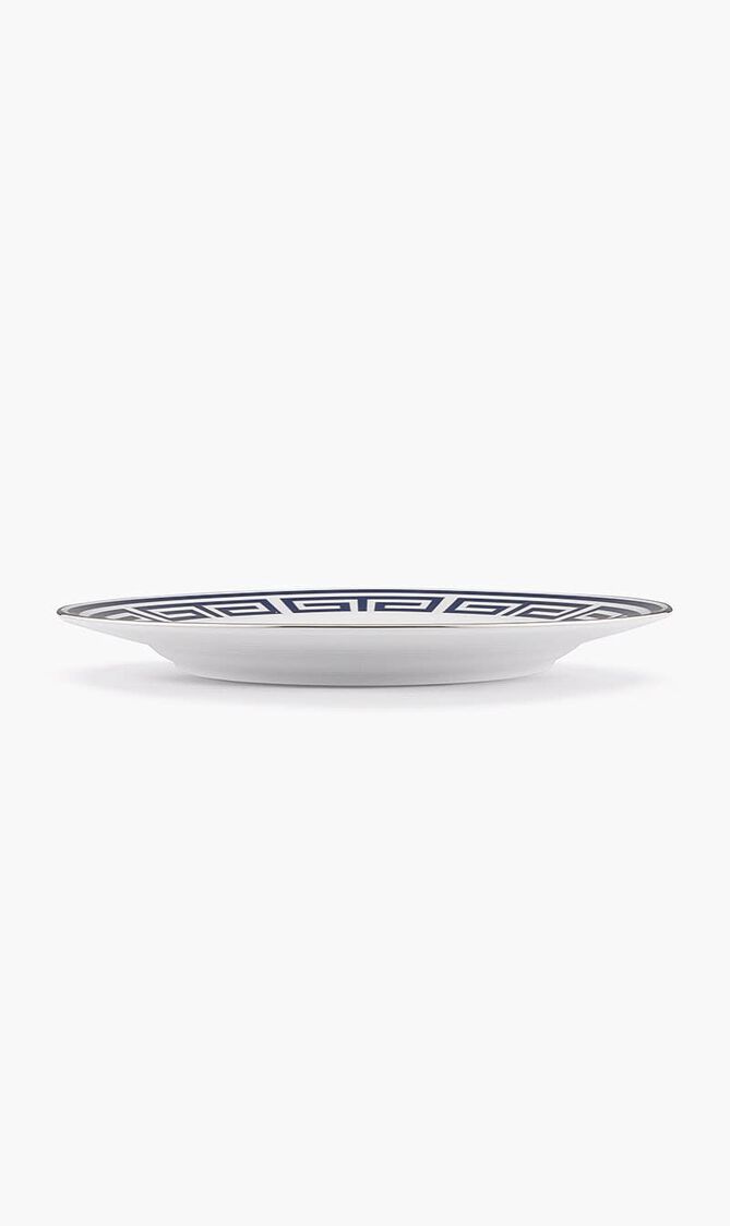 RDG LABIRINTO FLAT DINNER PLATE CM 28 IN. 11 IMPERO SHAPE LABIRINTO ZAFFIRO CRUISE