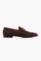 Suede Liam Chain Loafers