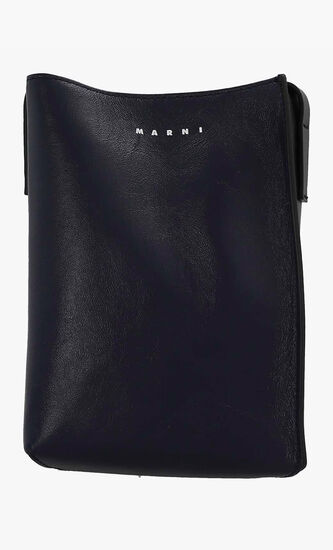 MUSEO SOFT SHOULDER BAG NAVY BLUEBLACK