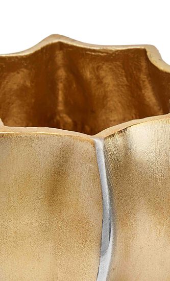 Desert Napkin Ring in Gold & Silver