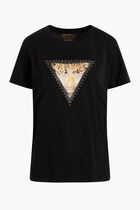 Short Sleeve Cotton Animal Triangle T-shirt