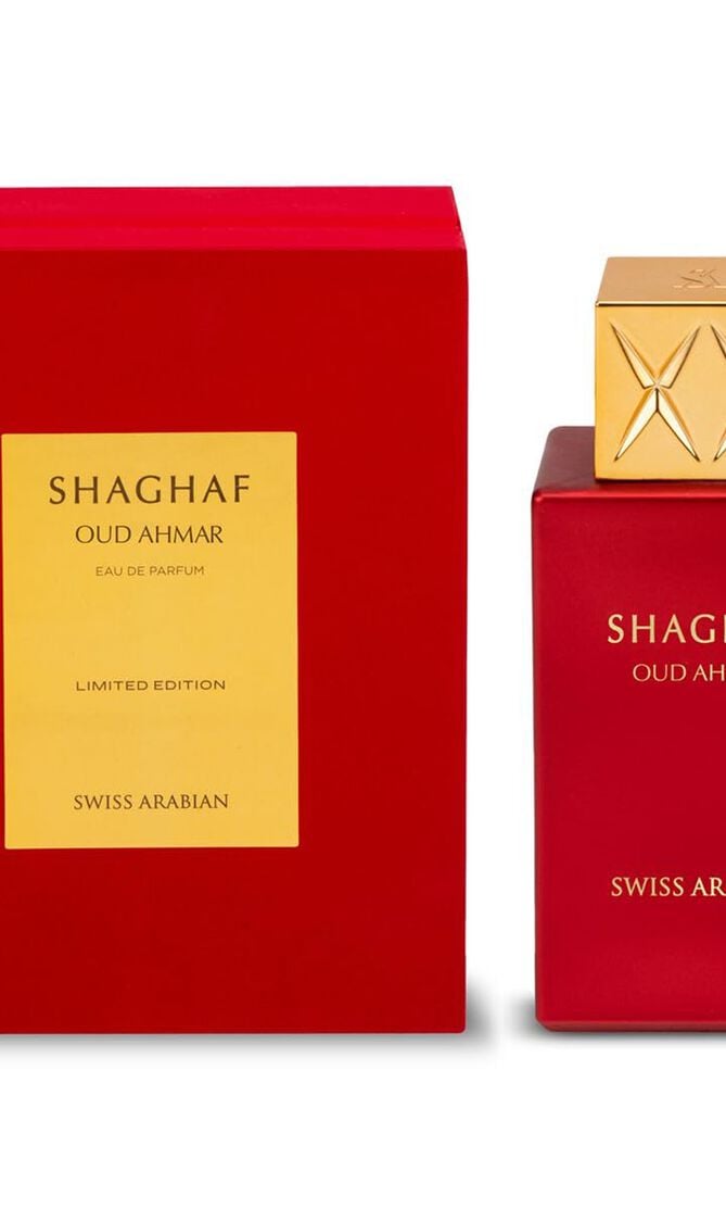 SWISS ARABIAN SHAGHAF OUD AHMAR EDP 75ML UNISEX