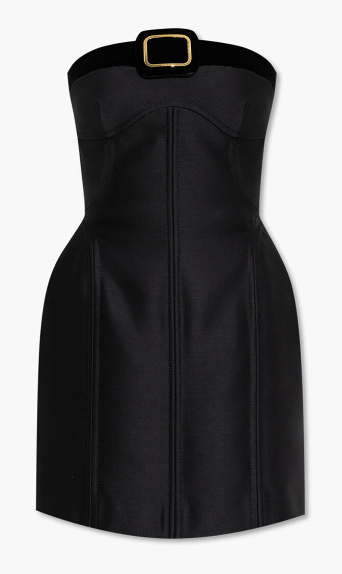 Couture Strapless Mini Dress