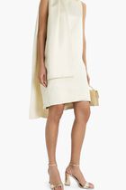 MALIA 90MM CURVED HEEL SIMPLE SANDAL WITH ANKLE STRAP