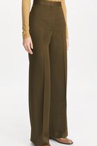 Wide Leg Wool Pant