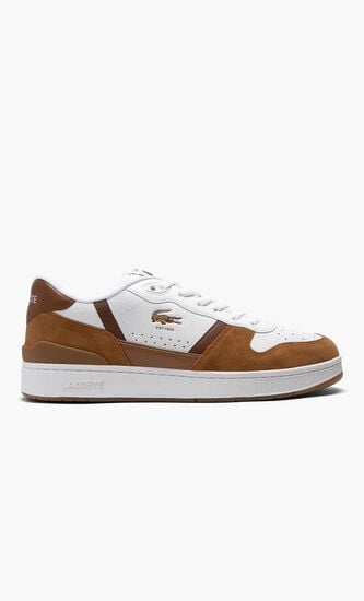 T-clip Set Leather Sneakers