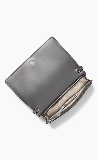 Jet Set Medium Pebbled Leather Crossbody Bag