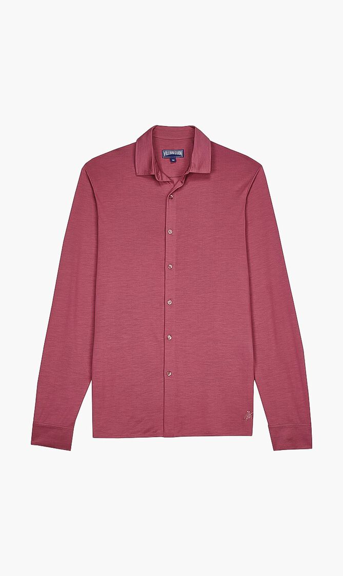 Jersey Tencel Solid Shirt