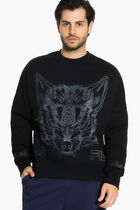 Hyde Flkd Outline Wolf Sweatshirt