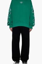 BANDANA ARR SKATE CREWNECK COLLEGE GREEN BANDANA ARR SKATE CREWNECK COLLEGE GREEN