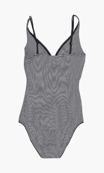Stripe Sleeveless Bodysuit