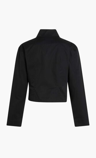POPLIN WRAP SHIRT