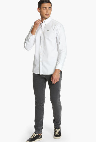 Lacoste L!VE Relaxed Fit Cotton Shirt