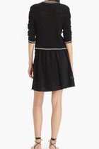 KENDRA LOGO LACE CARDIGAN