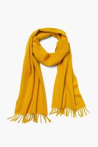 Rectangular Wool And Cashmere Blend Scarf