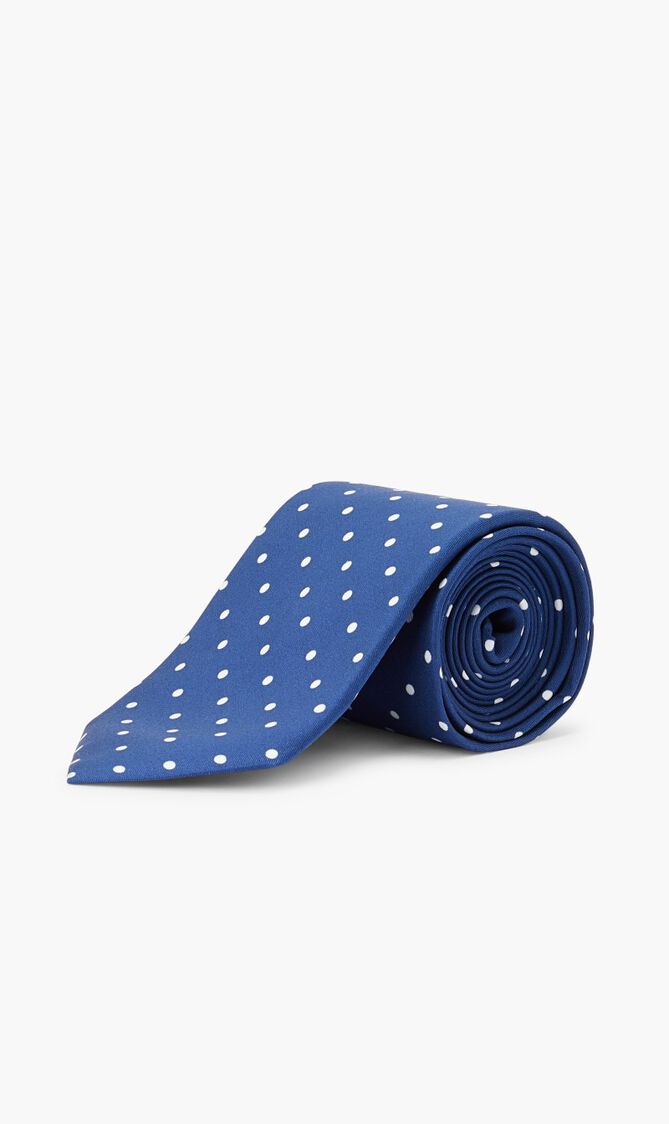 Printed Dotted Style Tie