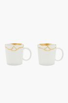 BRD SET TEAPOT TUMBLER CREAMER MUG KINTSUGI