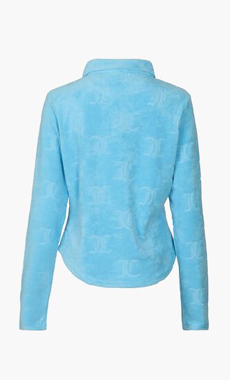 Mono Towelling Jacquard Shirt