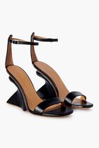 JUG WEDGE SANDAL BLACK BLACK JUG WEDGE SANDAL BLACK BLACK