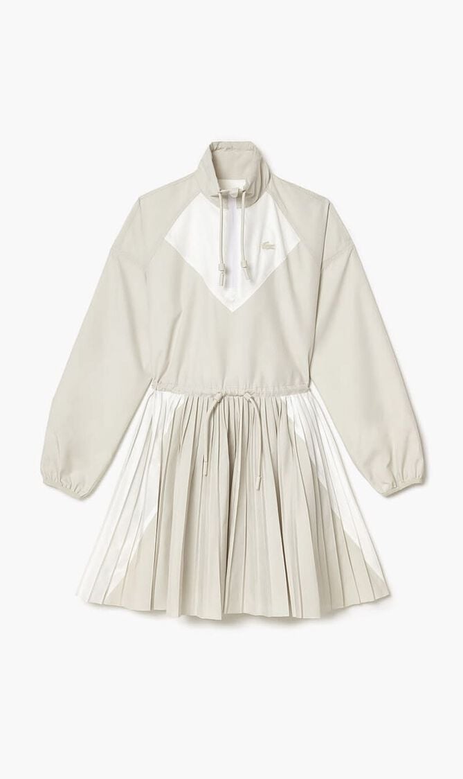 Long Sleeved Colourblock Dress