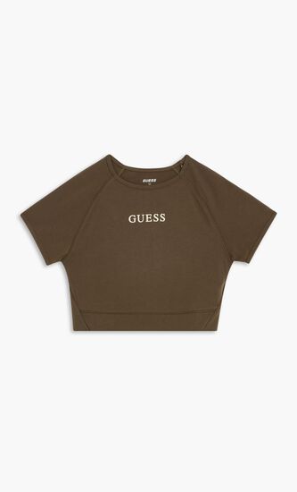 Aline Stretch Jersey Crop Top