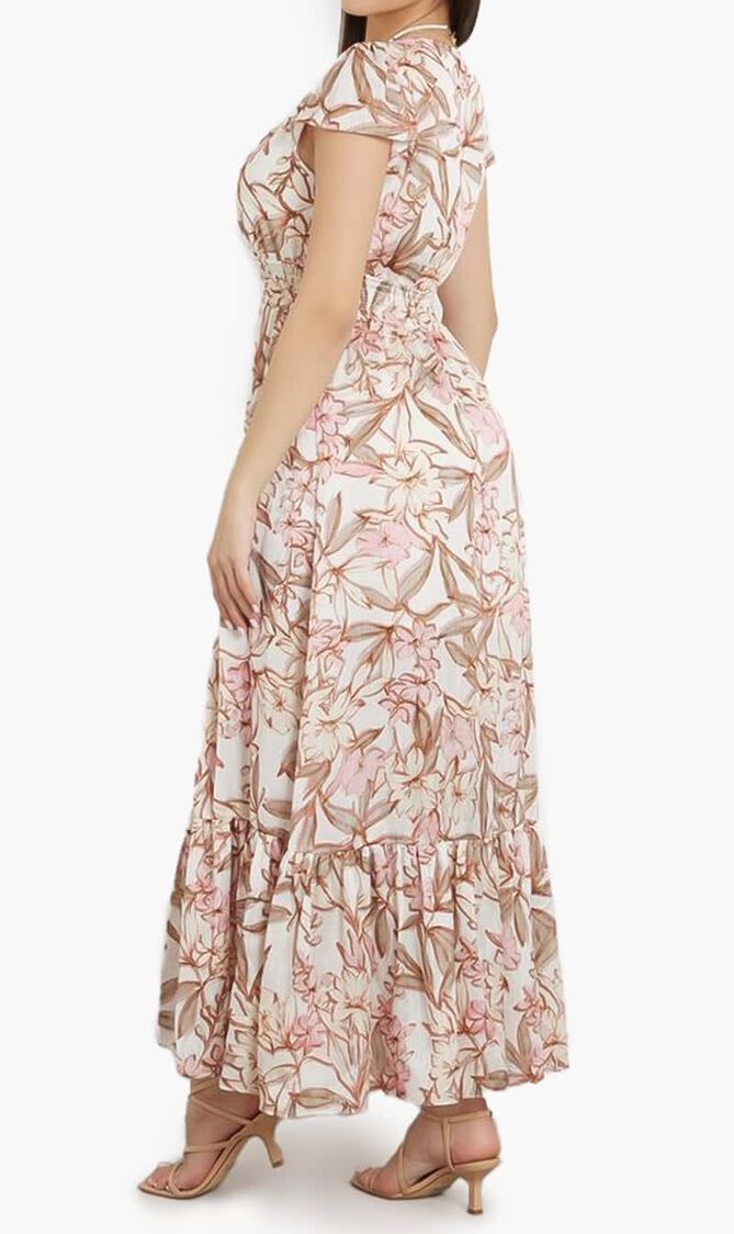 Ss Destiny Maxi V Neck Dress