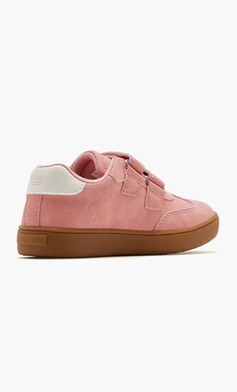 LOW CUT VELCRO SNEAKER PINK OFF WHITE