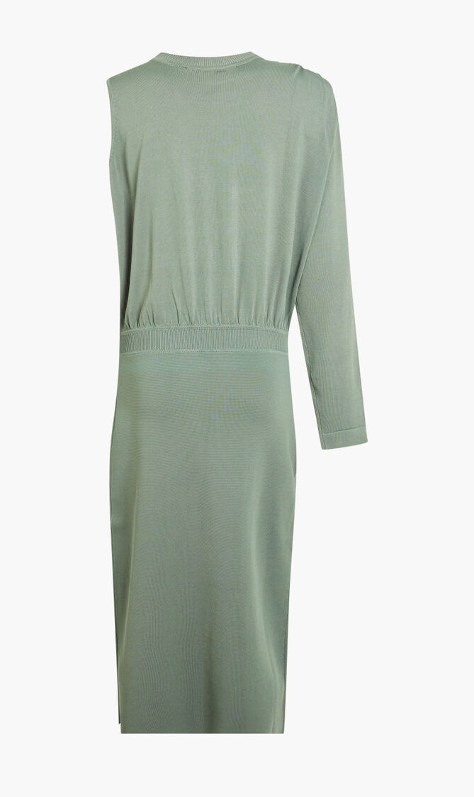 ASYMMETRIC KNIT DRESS