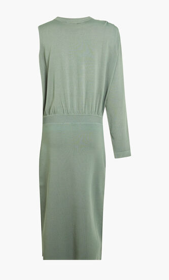 ASYMMETRIC KNIT DRESS