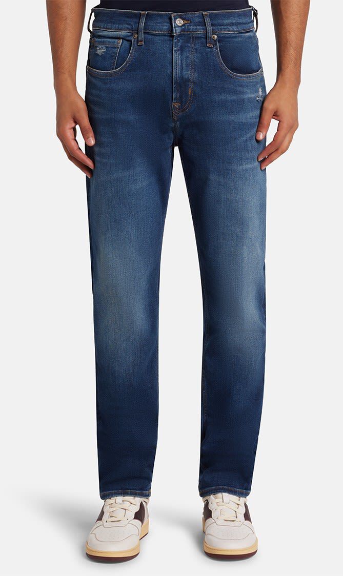 Mid Waist Slim Jeans