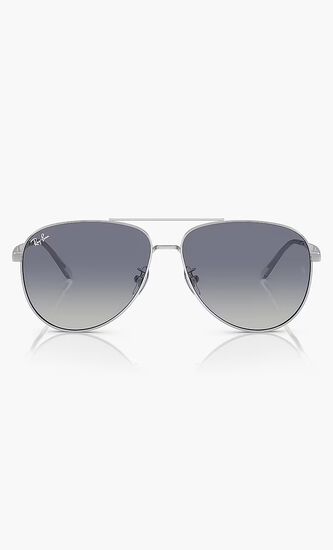 Silver Unisex Sunglasses