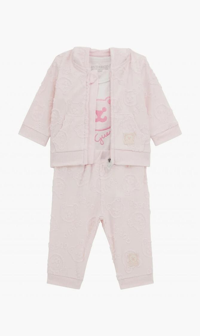 Infant Bodysuit, Sweatshirt and Sweatpants Set